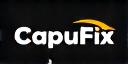 Logotipo de CapuFix MX en versión para pie de página